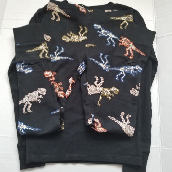 2 piece Dinosaur Long Pajama Set - Picture 2 of 6